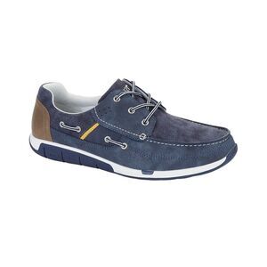 R21 Mens Boat Shoes / Navy